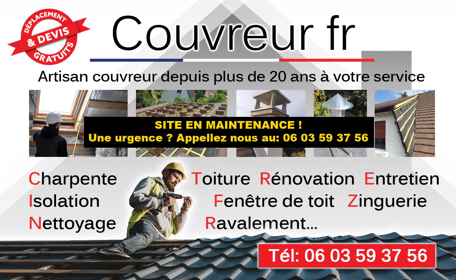 Couvreur fr Artisan couvreur, charpente et toiture, rénovation et entretien